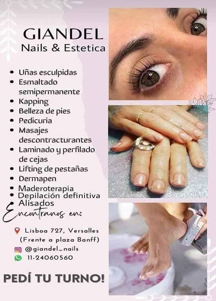 Giandel Nails Zona Versalles